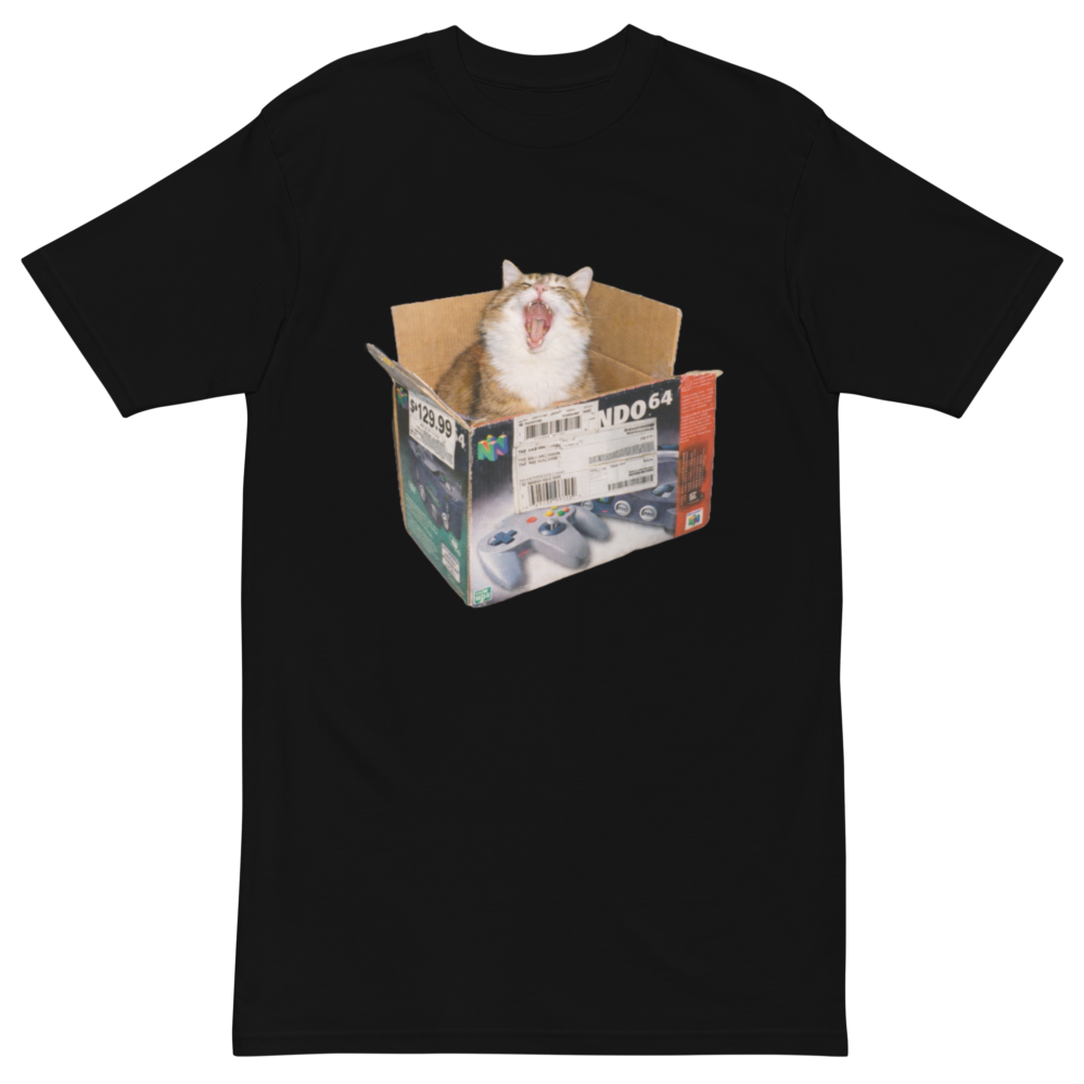 No Console Cat Tee