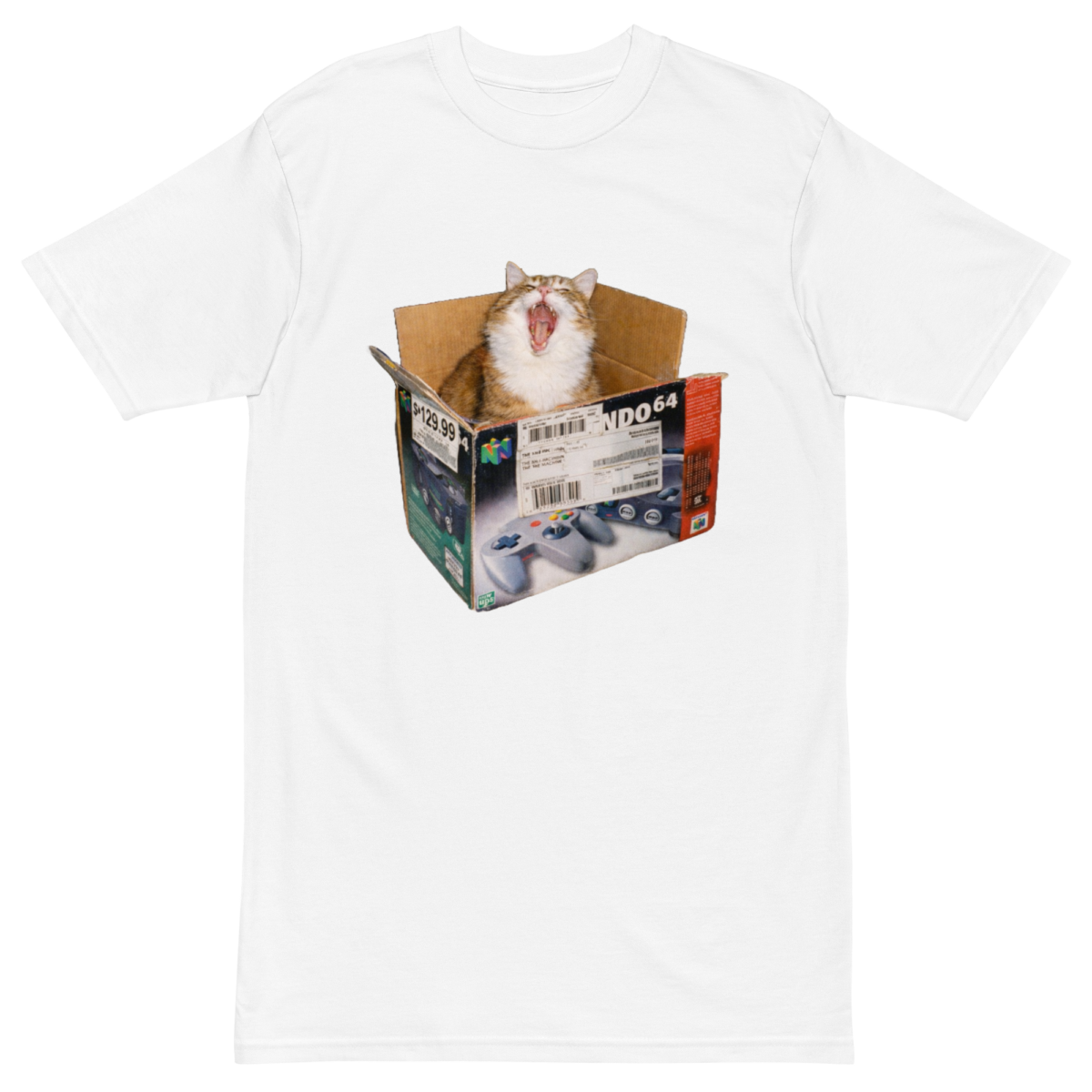 No Console Cat Tee